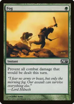 X 1 Fog NM M10 182 MTG Magic The Gathering - Image 1