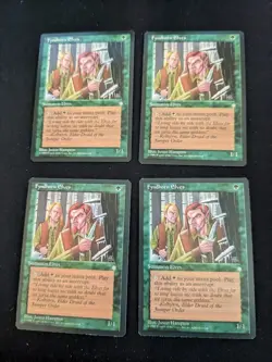 MTG 4x Fyndhorn Elves Playset - Ice Age - NM/LP+ - Image 1