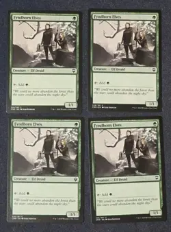4x Fyndhorn Elves MTG Commander Legends - Magic The Gathering- Mint - Image 1