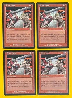 MTG GRAND MELEE (x4) Onslaught (OldManMTG 009-627) - Image 1