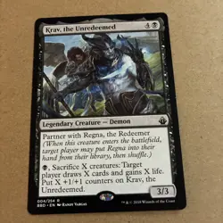 Krav, the Unredeemed Battlebond Regular - Image 1