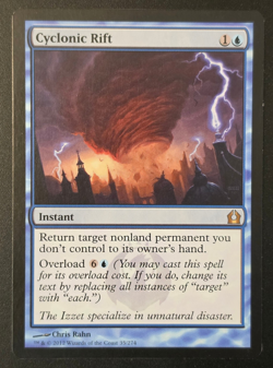 Cyclonic Rift Return to Ravnica RTR Normal LP - Image 1