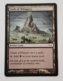 1x Vault of Whispers Mirrodin MTG Magic the Gathering NM - Image 1