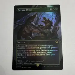 Wizards of the Coast MTG Savage Order Rare EN #0006 Rex 2023 - Image 1
