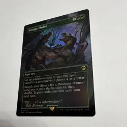 Wizards of the Coast MTG Savage Order Rare EN #0006 Rex 2023 - Image 4