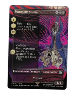 Summon: Anima (Borderless) Foil | 364 NM/M | FINAL FANTASY | Magic MTG - Image 1