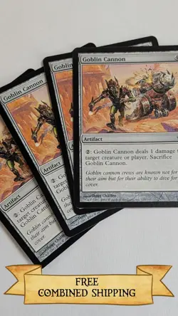 4x Goblin Cannon Fifth Dawn Regular - Image 1