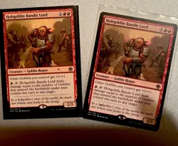 x2 Hobgoblin Bandit Lord #147 (NM) Forgotten Realms AFR Magic MTG - Image 1