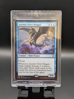Ancient Silver Dragon - CLB 0056 - Regular - MTG LP - Image 3