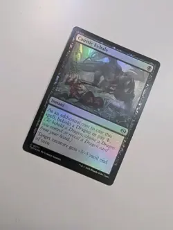 MTG - Caustic Exhale (Foil) - Tarkir Dragonstorm NM/M Condition - Image 2