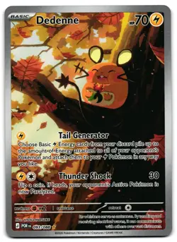 Dedenne 093/088 - 🌊 Perfect Order Illustration Rare Pokemon TCG Holo 🖤 - NM - Image 1