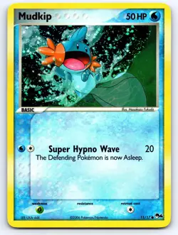 Mudkip 11/17 Common POP Series 4 Pokemon Holo Lightly Played - Image 1
