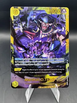 One Piece TCG Marshall D. Teach OP16-119 SEC NM - Image 1