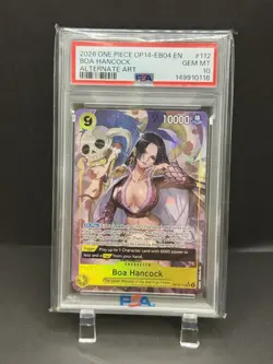 Boa Hancock - One Piece Op14 Azure Seas Seven EB04-112 PSA10 (Alt Art) Waifu - Image 2