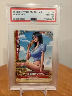 Nico Robin PSA 10 One Piece Berry Match V.7 2010 Ice Cream - Image 1
