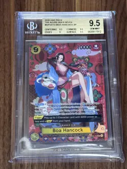 Boa Hancock OP14-112 SP Foil BGS 9.5 The Azure Sea's Seven One Piece CCG - Image 1