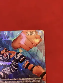 Buggy OP02-058 Paramount War Alt Art Foil Rare One Piece TCG - Image 3