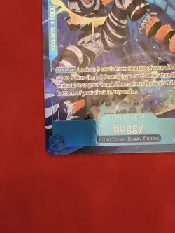 Buggy OP02-058 Paramount War Alt Art Foil Rare One Piece TCG - Image 5