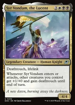 Syr Vondam, the Lucent - Foil - Edge of Eternities #0232 MTG Magic The Gathering - Image 1