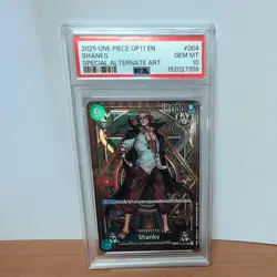 PSA 10 SHANKS ST16-004 SP OP11 A FIST OF DIVINE SPEED ENGLISH ONE PIECE 😍 - Image 1