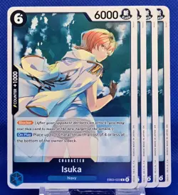 4x Isuka EB03-022 R | Extra Booster: Heroines Edition | One Piece TCG | English - Image 1