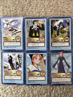 One Piece CardDass Hyper Battle 6pc S08 S15 S16 S30 S35 S122 - Image 1