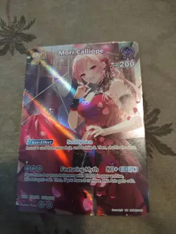 Mori Calliope Ur Hbp02-059 Hololive English Weiss Schwarz - Image 1