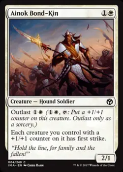 Ainok Bond-Kin - Iconic Masters #004/249 MTG Magic The Gathering - Image 1