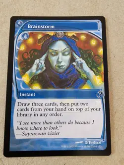 Brainstorm - Regular (Future Sight) Mystery Booster 2 - Mtg - Image 1