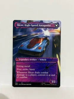 Slicer, Hired Muscle - Shattered Glass - MTG Universes Beyond: Transformers - Image 2