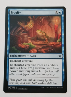 1x Frogify Throne of Eldraine MTG Magic the Gathering NM - Image 1