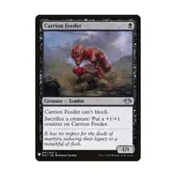 WOTC MtG The List Carrion Feeder (U) NM - Image 1
