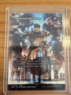 MTG Magic The Gathering Final Fantasy Newfound Adventure - Farseek FOIL - Image 1