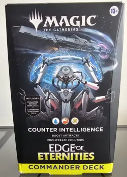 MTG: Counter Intelligence - Edge Of Eternities - Sealed Commander - Magic - Image 1