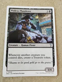 Pitiless Plunderer - (White Border) Mystery Booster 2 Regular - Mtg - Image 1