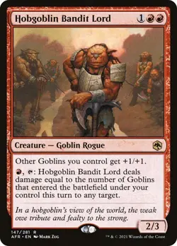 MTG - Hobgoblin Bandit Lord - AFR - Magic the Gathering - Image 1