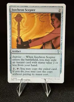 MTG Isochron Scepter (White Border) U 96 Mystery Booster 2 Non-foil - LP - Image 1
