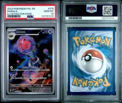 2023 POKEMON PAL EN-PALDEA EVOLVED ILLUSTRATION RARE #215 RABSCA PSA 10 - Image 3