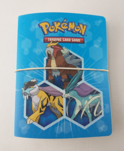 2010 Pokemon Heartgold Soulsilver UNDAUNTED Mini Binder Album Holds 60 Cards! - Image 1