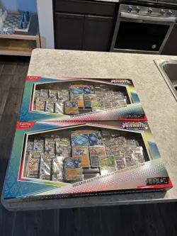 Pokemon Lucario Ex Tyranitar Ex Premium Collection Prismatic Evolution Lot of 2 - Image 1