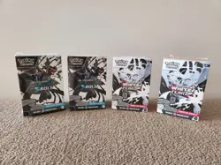 Pokemon TCG 4x Black Bolt & White Flare Booster Bundles New Sealed Fast Ship - Image 1