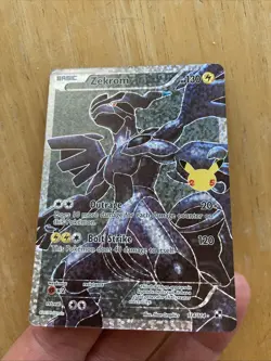 Pokemon Zekrom 114/114 Celebrations: Classic Collection Holo (NM) - Image 3