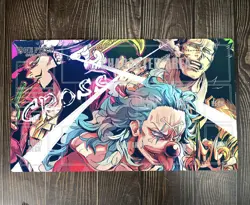O-P OPCG TCG CCG Table Mouse Pad Sir Crocodile Playmat Trading Card Game Mat Bag - Image 1