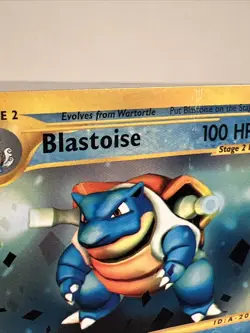 DAMAGED Blastoise 36/165 Regular/Non-Holo Expedition AUTHENTIC Pokemon Card - Image 4