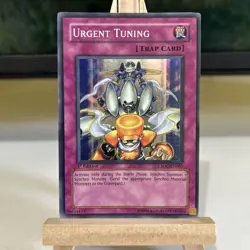 Yu-Gi-Oh Card - CSOC-EN065 - URGENT TUNING (holo) - NM/Mint 1st Edition - Image 1