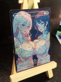 MTG Smothering Tithe Fanart Borderless Style Card EDH Playtest Commander - Image 2