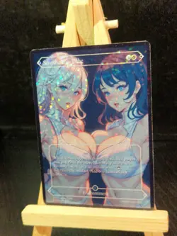 MTG Smothering Tithe Fanart Borderless Style Card EDH Playtest Commander - Image 3