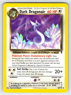Dark Dragonair 38/110 Legendary Collection Pokemon Card TCG WOTC Vintage Nm/Vlp - Image 1