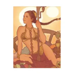 FFG Card Protect Card Sleeves - Standard CCG Size, Princess Leia (Limited New - Image 1