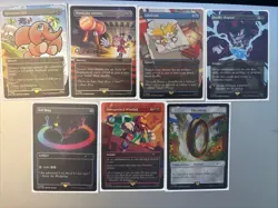 MTG Secret Lair Sonic Rainbow Foil Bundle (Opened) ALL Friends Turbo Chasing - Image 2